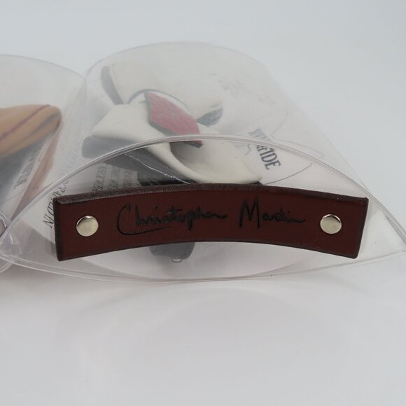 Bownifide by Christopher Martin Exotic Leather Bowtie Collection NEW One Size OS - Picture 7 of 11